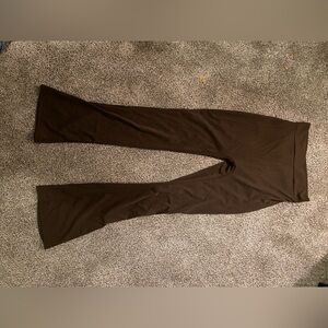 Brown Yoga Pants w/ butt scrunch